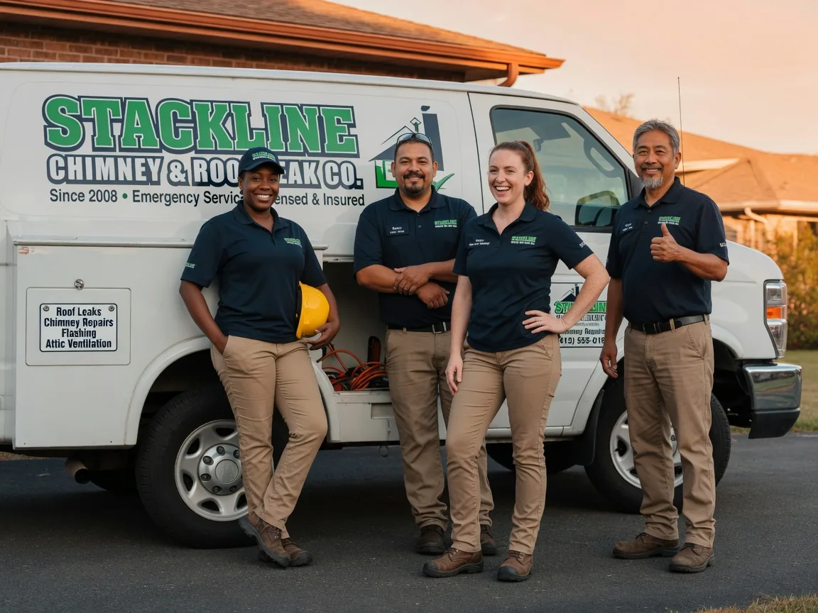 Chimney flashing repair company in Burlington, MA